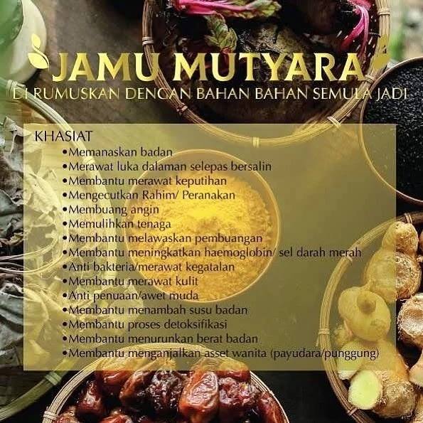 JAMU MUTYARA : JAMU TERBAIK UNTUK DALAMAN WANITA GUGUSAN 