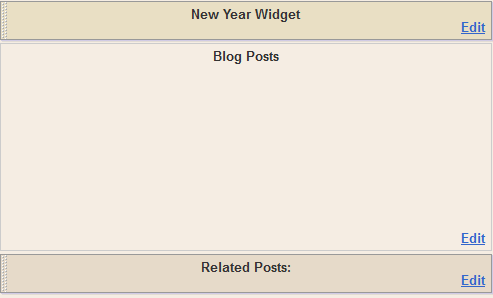 new year widget