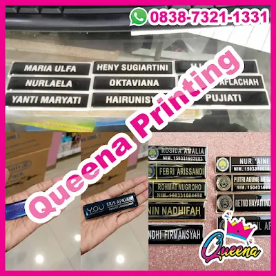 Cetak papan nama dada jakarta timur