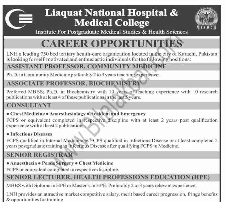 Jobs in Institute For Postgraduate Medical Studies & Health Sciences