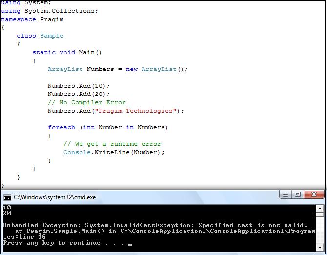 Cannot Implicitly Convert Type System.Collections.Generic.List