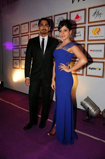 Samantha and Siddharth at Food for change charity show