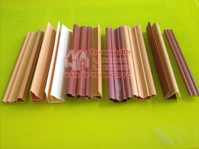 Phụ kiện VÁN NHỰA VÂN GỖ ỐP TƯỜNG (TRẦN) PVC
