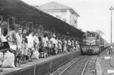 Estação Ferroviária em 1980 Ativa