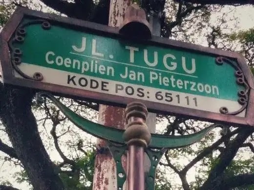 Jalan Tugu, nama blok jalan di Kota Malang