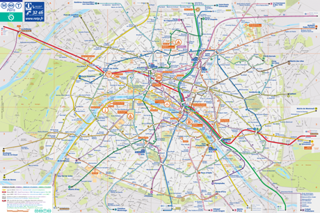 Plan de paris ratp