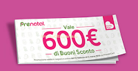 Logo Prenatal: stampa il carnet con 600 euro in buoni sconto