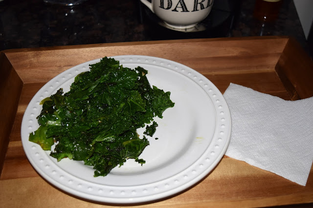 easy sauteed kale for one