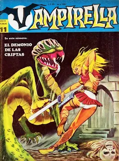 Revista - Vampirella año 2 n 11 Edición argentina Editorial Mazzone (1971)