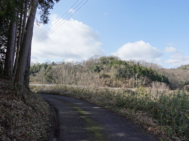 小野小町石碑から帰ります