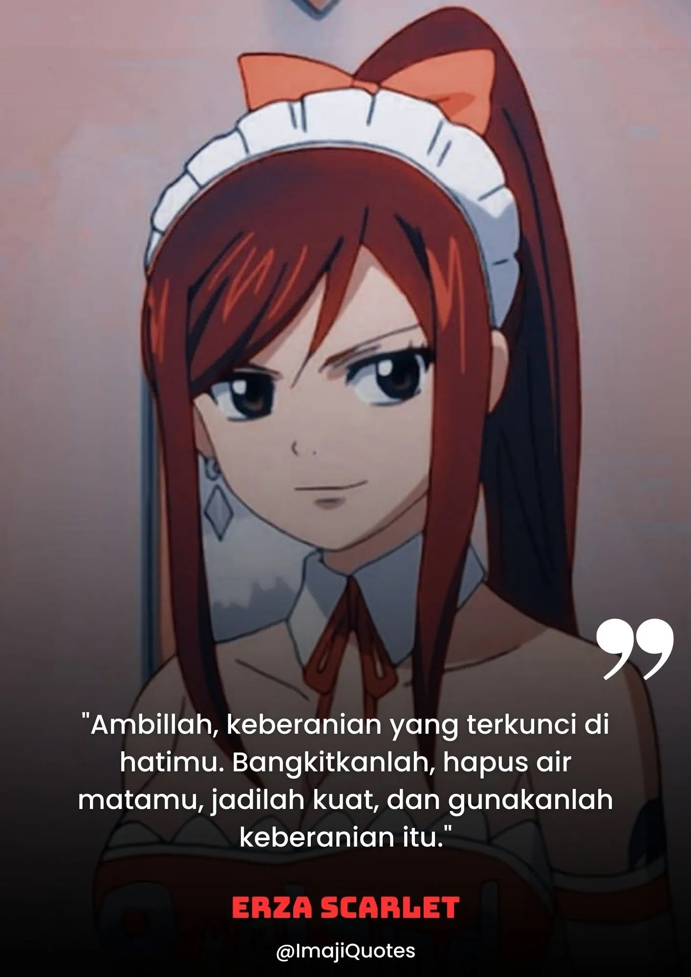 Quotes Erza Scarlet (Fairy Tail)