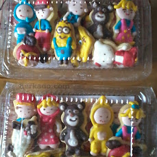 KUE Karakter - makanan ringan lucu-lucu