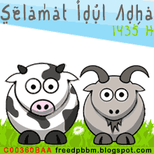 Ucapan Selamat Idul Adha Animasi - Septi Krik
