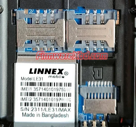 Linnex LE31 MAX Flash File MT6261