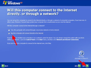 setting internet pada windows xp di komputer