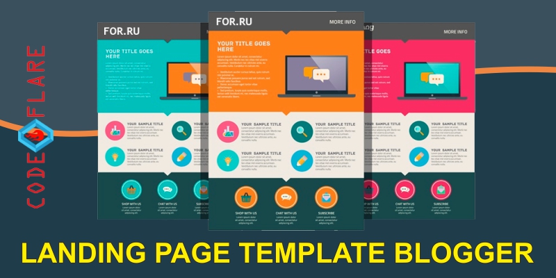 10+ Rekomendasi Template Blog Premium Landing Page Blogger Terbaik