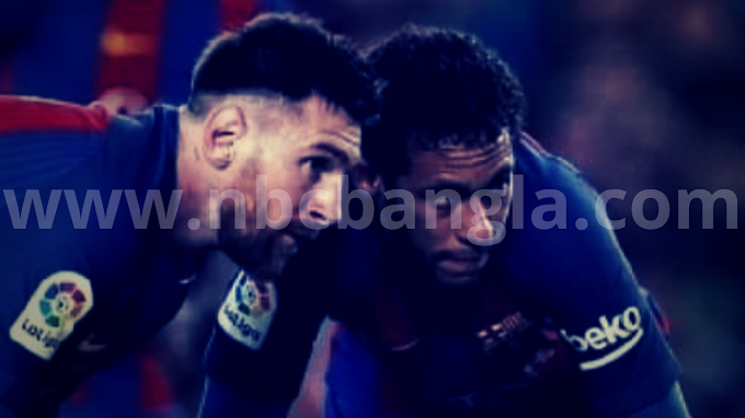 Neymar came on the field to pull Messi closer - nbcbangla 