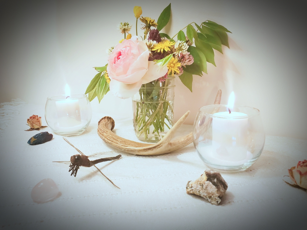Beltane, altar, witch, witchcraft, May Day, witchy
