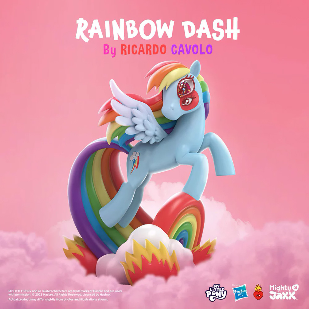 Rainbow Dash by Ricardo Cavolo Now Available for Pre-Order | MLP Merch