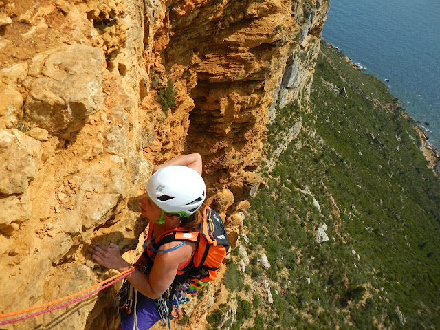 escalade Calanques Cassis Cap Canailles Manu RUIZ