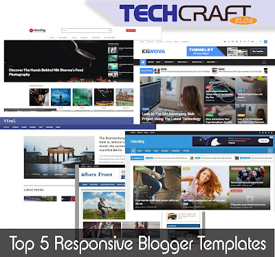 Responsive Blogger Template free download