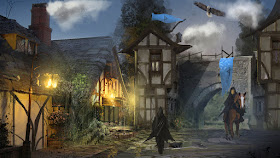 http://brandongobey.deviantart.com/art/Fantasy-town-entrance-exit-426759975