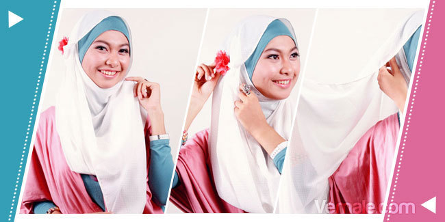 Cara Memakai Hijab Modern dan Pashmina Praktis   Cara Membuat, Cara Memakai, Cara Download