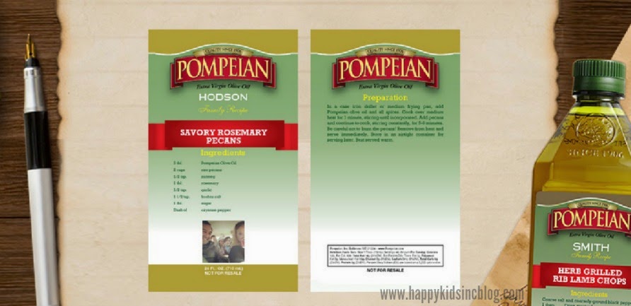 Pompeian Olive Oil Label Maker