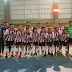 Amistoso de futsal entre el tatengue y Sastre