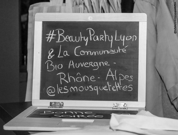 #BeautyPartyLyon entre Influenceurs et Marques de la Communauté Bio Auvergne-Rhône-Alpes