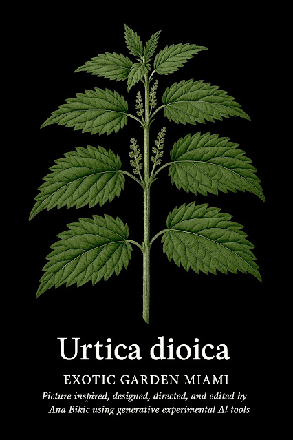 Urtica Dioca Nettle Plant Herb Care - Medicinal, Botanical Garden 1
