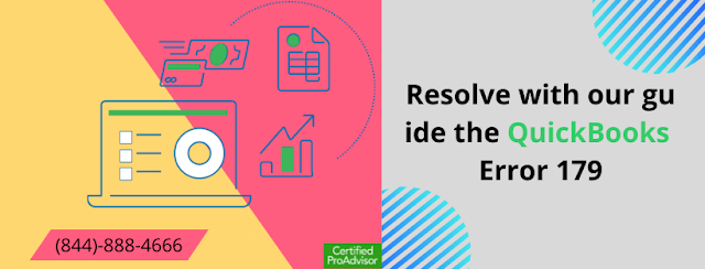 Once you encounter QuickBooks Error 179, QuickBooks automatically disconnects from the bank account and when you try to login or reconnect it displays error code 179. In this blog,you can get solution to resolve it.