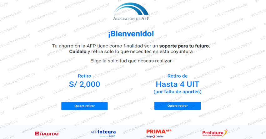 WWW.CONSULTARETIROAFP.PE - Ingresa tu DNI y registra la solicitud para retirar hasta 17.200 soles