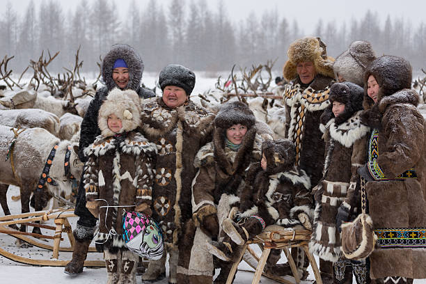 pakaian lokal suku di yakutia