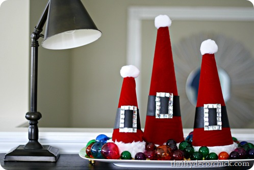 santa hat craft