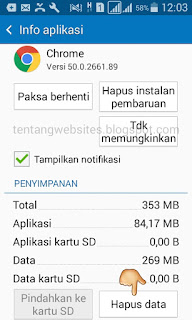 Cara mengatasi penyimpanan internal selalu penuh padahal aplikasi sedikit