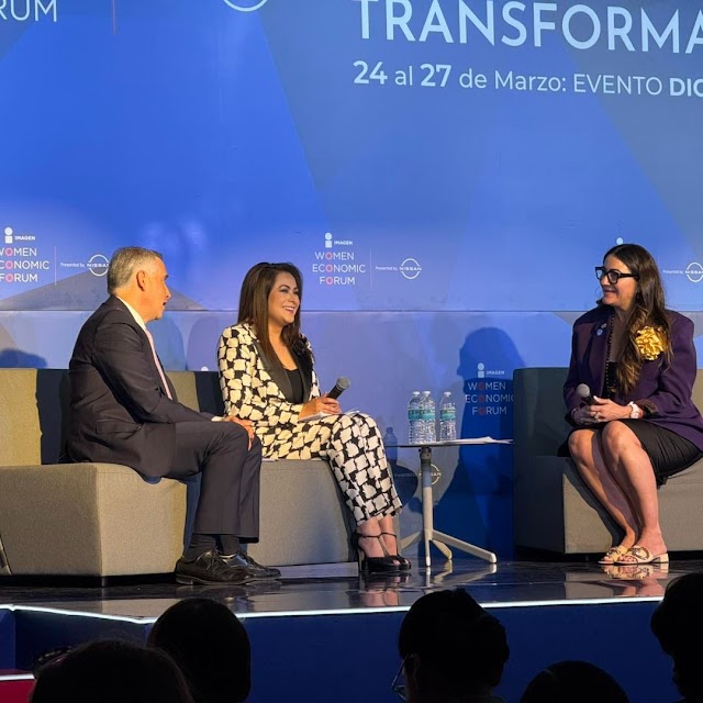 [Video] PARTICIPA TERE JIMÉNEZ EN EL WOMEN ECONOMIC FORUM 2025; REÚNE A MUJERES LÍDERES A NIVEL INTERNACIONAL.