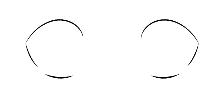 форма глаз