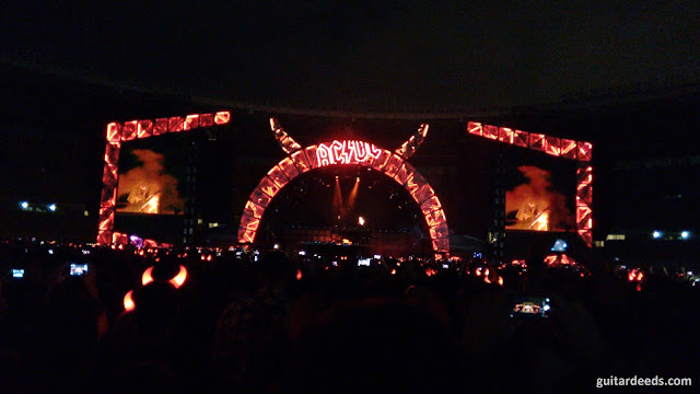 AC/DC Highway To Hell Beginning Vienna Wien 2016 Rock Or Bust World Tour Europe Angus Young