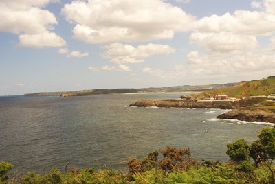 Castrillón, vista del litoral oriental