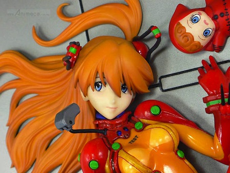 FIGURA ASUKA LANGLEY SHIKINAMI TEST SUIT Polystone Ver. EVANGELION 2.0 YOU CAN (NOT) ADVANCE