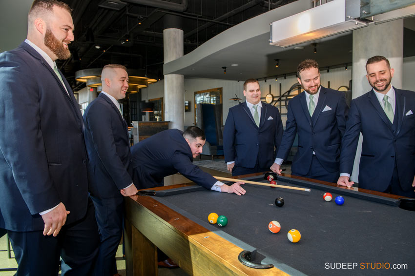 Toledo Wedding Downtown Groomsmen by SudeepStudio.com Ann Arbor Toledo Wedding Photographer