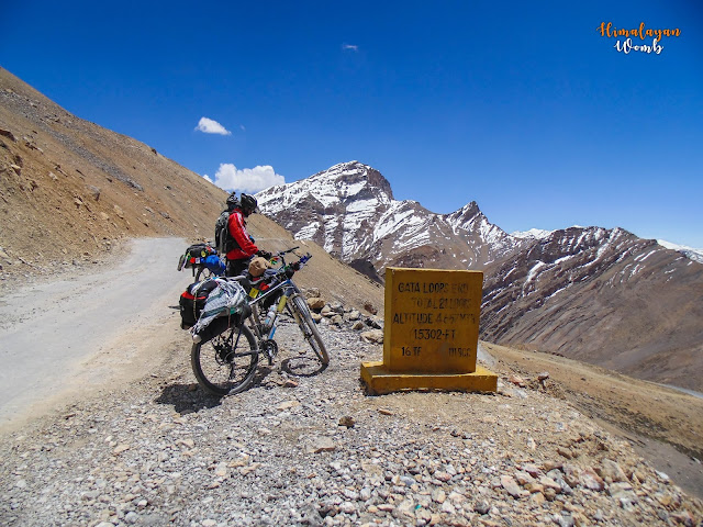 Manali-Leh solo cycling trip