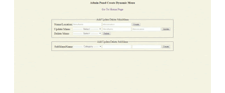 dynamic menu with admin panel | dotnetasphelp