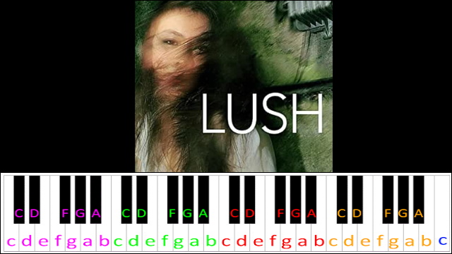 Liquid Smooth by Mitski Piano / Keyboard Easy Letter Notes for Beginners