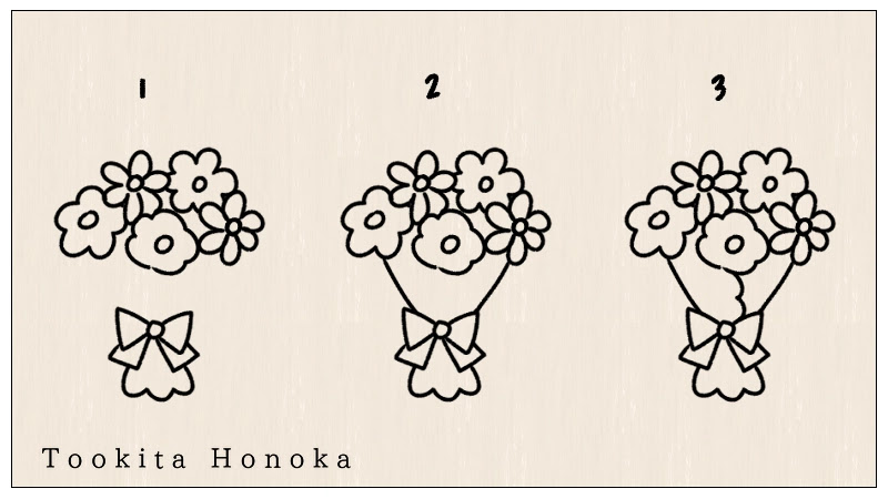 0以上 花束 描き 方 簡単 花束 描き方 簡単