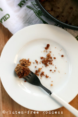 Gluten-Free Applesauce Cake. Allegedly. #glutenfree #cake #gone