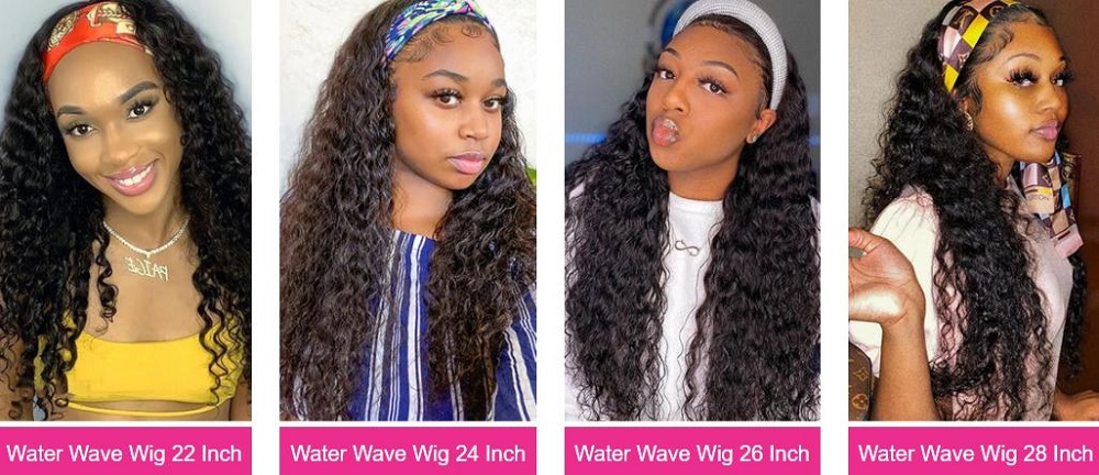 Cool Summer With Headband Wigs