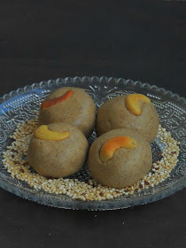 Quinoa flaxseed laddoos, Quinoa balls
