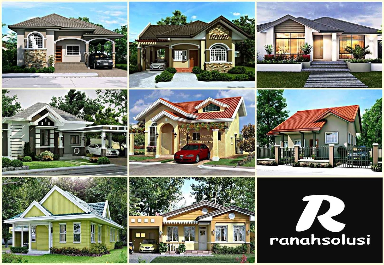 8 Contoh Desain  Rumah  Minimalis Biaya  100  Juta  Terbaru dan  